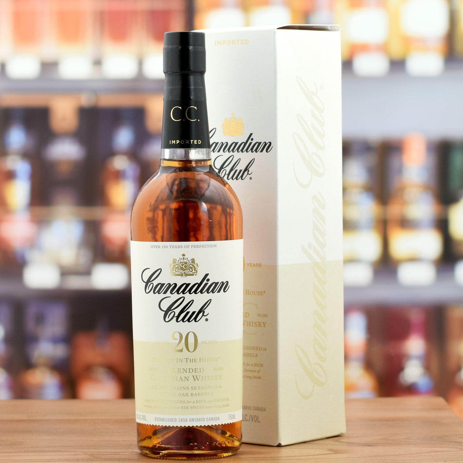 Buy Canadian Club 20 year old 40% Online | Whisky Galore